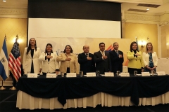 Titulares del Instituciones del Sector Justicia.