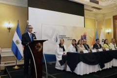 Néstor Castaneda duarente palabras alusivas al evento.