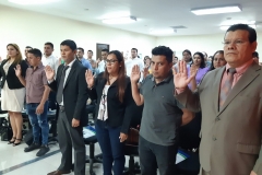 Nuevos miembros de CEG realizan juramentación oficial