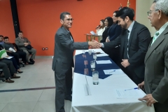 Nuevos miembros de CEG reciben credencial y pin del TEG