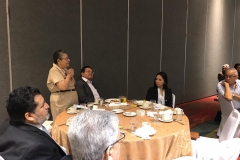 María Chichilco, Ministra de Desarrollo Urbano, participando durante la jornada.