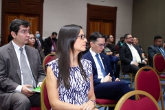 5. Claudia Martínez, representante de USAID, durante inauguración de  Semana Ética 2022.