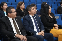 3- Mtro. Higinio Marroquín, Mtro. Moris Landaverde, Licda. Laura Hurtado, Miembros del Pleno del TEG.