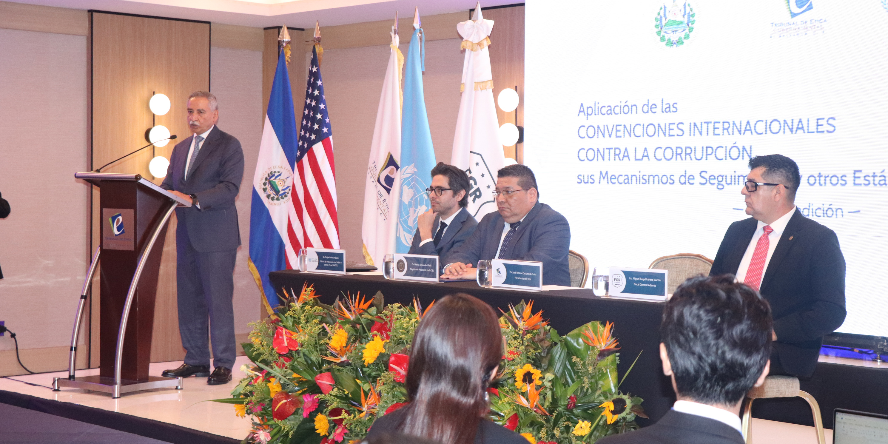 El Salvador fortalece la integridad institucional con la IV edición del curso sobre Convenciones Internacionales contra la Corrupción